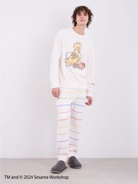 Gelato Pique x Sesame Street Big Bird Pajama Lounge Set Woman/Men’s L Japan